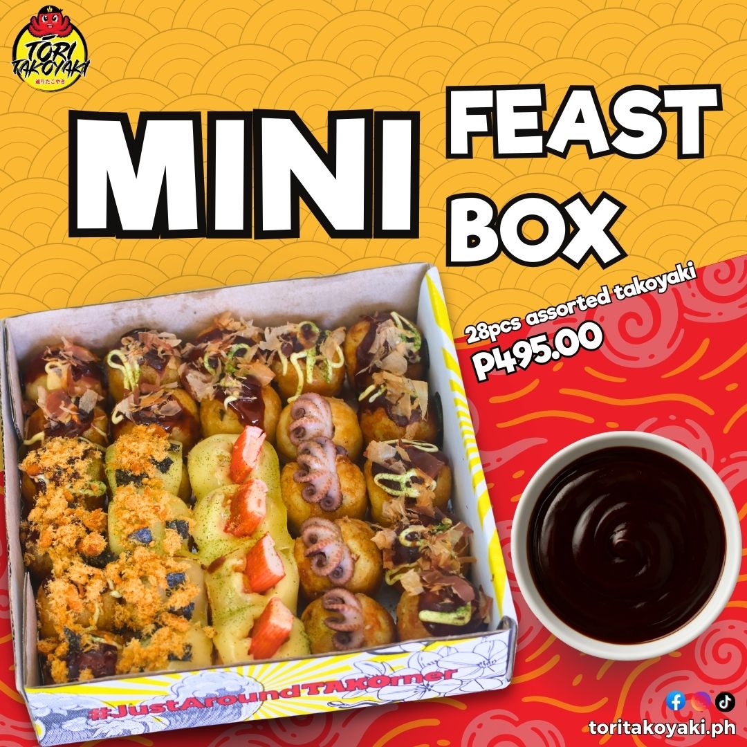 Tori Takoyaki Mini Feast Box - Delicious Assorted Takoyaki